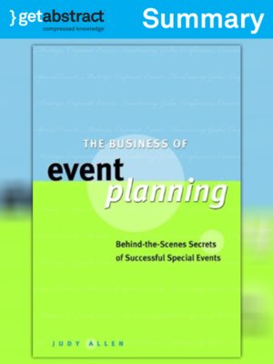 cover image of The Business of Event Planning (Summary)